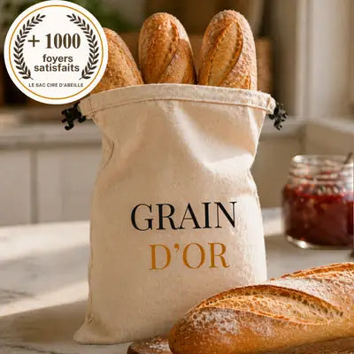 Le Sac Grain d'Or — Votre pain frais jusqu'à 7 jours